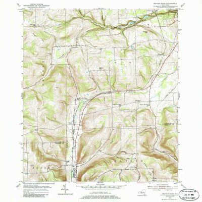 YellowMaps Beaver Dams NY topo map, 1:24000 Scale, 7.5 X 7.5 Minute, Historical, 1953, Updated 1986, 26.7 x 24 in - Tyvek