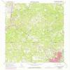 YellowMaps Northwest Eden NC topo map, 1:24000 Scale, 7.5 X 7.5 Minute, Historical, 1965, Updated 1978, 27 x 22 in - Tyvek view 1