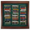 Eureka Golf Pencil Display Case | Holds 48 Round or Hexagonal Golf Pencils | Cherry Finish | Made in The USA view 1
