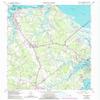 YellowMaps Benns Church VA topo map, 1:24000 Scale, 7.5 X 7.5 Minute, Historical, 1965, Updated 1992, 27 x 22 in - Tyvek view 1