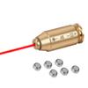 360 Tactical .45 CAL Red Dot Laser Boresighter Brass Cartridge Bore Sight Red Hunting Tool Boresight view 1