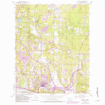 YellowMaps Bothell WA topo map, 1:24000 Scale, 7.5 X 7.5 Minute, Historical, 1953, Updated 1981, 26.9 x 22 in - Tyvek