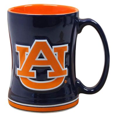 Auburn Tigers NCAA Coffee Mug - 15oz Sculpted (Single Mug)