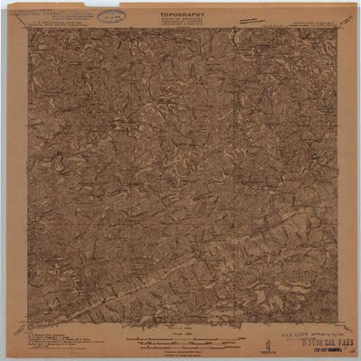 YellowMaps Oven Fork KY topo map, 1:48000 Scale, 15 X 15 Minute, Historical, 1913, 27.9 x 21.3 in - Tyvek