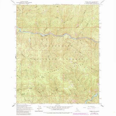 YellowMaps Sheep MTN ID topo map, 1:24000 Scale, 7.5 X 7.5 Minute, Historical, 1963, Updated 1984, 26.8 x 22 in - Tyvek