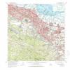YellowMaps Palo Alto CA topo map, 1:62500 Scale, 15 X 15 Minute, Historical, 1961, Updated 1966, 21.8 x 17.3 in - Tyvek view 1