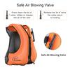 Rrtizan Inflatable Snorkel Vest for Adult, Travel Snorkeling Vest for Swimming, Snorkeling, Paddleboarding, Swim Vest Adult Suitable for 90-220lbs view 3