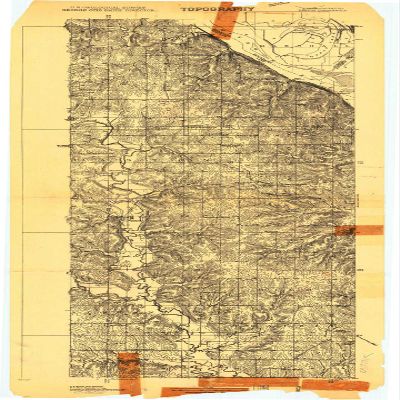YellowMaps Easton KS topo map, 1:48000 Scale, 15 X 15 Minute, Historical, 1909, Updated 1909, 29.5 x 14.16 in - Tyvek