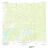 YellowMaps Iditarod B 6 AK topo map, 1:63360 Scale, 15 X 15 Minute, Historical, 1954, Updated 1983, 21.8 x 18 in - Tyvek view 1