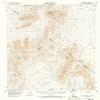 YellowMaps Crescent Peak NV topo map, 1:62500 Scale, 15 X 15 Minute, Historical, 1956, Updated 1970, 20.8 x 16.7 in - Tyvek view 1
