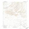 YellowMaps Gass Peak NV topo map, 1:62500 Scale, 15 X 15 Minute, Historical, 1952, Updated 1983, 22 x 18 in - Tyvek view 1