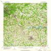 YellowMaps Inman SC topo map, 1:62500 Scale, 15 X 15 Minute, Historical, 1961, Updated 1964, 20.7 x 17 in - Tyvek