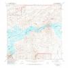 YellowMaps Hoover Dam AZ topo map, 1:62500 Scale, 15 X 15 Minute, Historical, 1953, Updated 1973, 21.9 x 17.9 in - Tyvek view 1