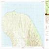 YellowMaps Lanai North HI topo map, 1:25000 Scale, 7.5 X 15 Minute, Historical, 1984, Updated 1984, 24 x 48.5 in - Tyvek view 1