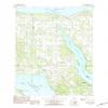 YellowMaps Bay Shore MI topo map, 1:25000 Scale, 7.5 X 7.5 Minute, Historical, 1983, Updated 1984, 26.8 x 21.8 in - Tyvek view 1