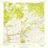 YellowMaps Agua Fria NM topo map, 1:62500 Scale, 15 X 15 Minute, Historical, 1953, Updated 1956, 21 x 17.1 in - Tyvek view 1