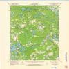YellowMaps Heafford Junction WI topo map, 1:62500 Scale, 15 X 15 Minute, Historical, 1966, Updated 1968, 22.15 x 17.58 in - Tyvek view 1