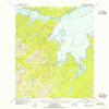 YellowMaps Afognak B 2 AK topo map, 1:63360 Scale, 15 X 15 Minute, Historical, 1954, Updated 1955, 20.8 x 17 in - Tyvek view 1