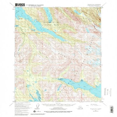 Seldovia B 4 AK topo map, 1:63360 Scale, 15 X 15 Minute, Historical, 1981, Updated 1981, 21.5 x 18 in - Tyvek