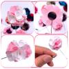 12PCS Flower Men's Lapel Pins Handmade Flower Lapel Pin Boutonniere Pin for Suit Wedding Groom view 2