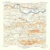 YellowMaps Magazine Mountain AR topo map, 1:125000 Scale, 30 X 30 Minute, Historical, 1890, Updated 1949, 20.7 x 17.1 in - Tyvek view 1