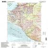 YellowMaps Anchorage A 8 AK topo map, 1:63360 Scale, 15 X 15 Minute, Historical, 1994, Updated 2002, 21.5 x 18 in - Tyvek view 1