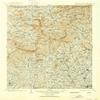 YellowMaps Dahlonega GA topo map, 1:125000 Scale, 30 X 30 Minute, Historical, 1903, Updated 1951, 20.9 x 17 in - Tyvek