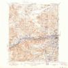 YellowMaps Hood River OR topo map, 1:125000 Scale, 30 X 30 Minute, Historical, 1929, Updated 1950, 20.9 x 17 in - Tyvek view 1