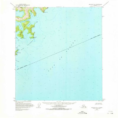 Seldovia B 1 AK topo map, 1:63360 Scale, 15 X 15 Minute, Historical, 1953, Updated 1973, 21.9 x 18.1 in - Tyvek