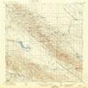 YellowMaps McKittrick CA topo map, 1:125000 Scale, 30 X 30 Minute, Historical, 1912, Updated 1943, 19.8 x 16.5 in - Tyvek view 1