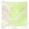 YellowMaps Iditarod D 2 AK topo map, 1:63360 Scale, 15 X 15 Minute, Historical, 1954, Updated 1972, 20.8 x 18 in - Tyvek view 1
