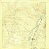 YellowMaps Albuquerque NM topo map, 1:125000 Scale, 30 X 30 Minute, Historical, 1893, Updated 1932, 20 x 16.5 in - Tyvek view 1