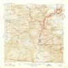 YellowMaps Turret Peak AZ topo map, 1:125000 Scale, 30 X 30 Minute, Historical, 1933, Updated 1947, 20.8 x 16.9 in - Tyvek view 1