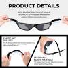 VATTER Kids Polarized Sunglasses UV400 Protection for Boys Girls Shatterproof Lightweight Baseball Sports Glasses for Outdoor 816 pink purple (gray lens) view 4