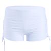 Alvivi Women's Swimwear Beach Boyshorts Adjustable Ties Lace-up Ruffled Bottoms Yoga Pants White XX-Large view 4