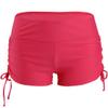 Alvivi Women's Swimwear Beach Boyshorts Adjustable Ties Lace-up Ruffled Bottoms Yoga Pants Red X-Large view 3