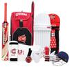 CW Storm Boys Cricket Set Complete Youth Cricket Kit with Kashmir Willow Bat Leather Cricket Ball Sporty Backpack for Ages 10-11 Small Size 5 Best Cricket Kit Size 5 Youth Cricket Set School Sports view 1