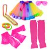 Miayon 1980s Outfits Clothes Shirts Dress for Girl Neon view 1