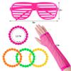 Miayon 1980s Outfits Clothes Shirts Dress for Girl Neon view 3