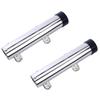 Amarine Made 2Pcs Boat Fishing Rod Holder, Stainless Steel Fishing Pole Holder, Side / Transom Mounted Rod Holders with Weld Brackets, Suitable for Kayak - 7643sh1 view 4