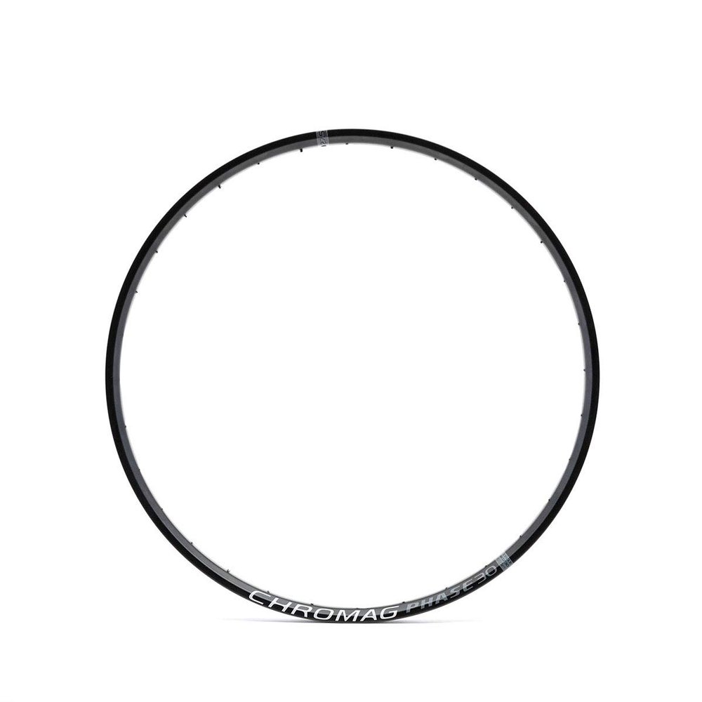 Chromag Phase30 All Mountain/Trail Bicycle Rim - 27.5 in (650b), 32H - Black - 184-001-03