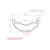 Chromag Phase30 All Mountain/Trail Bicycle Rim - 27.5 in (650b), 32H - Black - 184-001-03 view 2