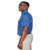 Harriton Men's Key West Short-Sleeve Performance Staff Shirt S POOL BLUE view 3