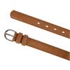 CTM Kid's Leather 1 inch Basic Dress Belt, Xlarge, Tan view 2