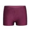 CHICTRY Kids Girls Polyester Boy Cut Low-Rise Gym Gymnastics Ballet Dance Sport Shorts with V-Front Burgundy 10-12 view 1