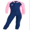 Girls Sun Suit Long Sleeve UV Sun Protection Swimsuit One Piece Stretch Full Coverage Wetsuit Swimwear Navy XXL view 1