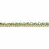 PalmBeach Goldtone Round Simulated Birthstone and Round Crystal, Tennis Bracelet (10mm), Fold Over Clasp, 7 inches Month 8 view 2