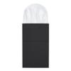 DEVPSISR Prefolded Pocket Square, Men's Suit Handkerchief Keeper(B White) view 1