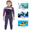 DIVE & SAIL Girls 2.5mm UV Protective Thermal Swim Suits Long Sleeve One Piece Wetsuit Warm Stretchy Full Suit Purple XXL view 2