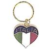 Express Design Group Italia Heart Flag Key Chain view 1